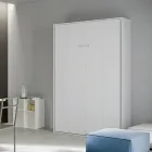 Cama Queen Size con cama abatible vertical en diferentes acabados - Magicompare Viadurini