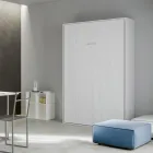 Cama francesa plegable vertical en diferentes acabados - Magicompare Viadurini