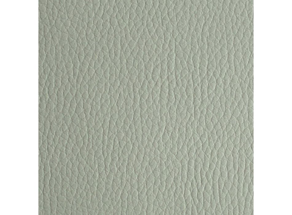 Cama doble tapizada en ecopiel o tela Made in Italy - Armonica Viadurini