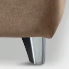 Cama de Matrimonio 160x190 con Cabecero Curvo y Grosor Importante - Magie Viadurini