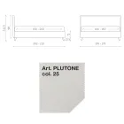 Cama de matrimonio 160x190 en tejido con patas de metal fabricada en Italia - Dreams Viadurini