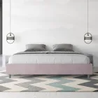 Cama doble de 180x200 cm con funda de microfibra, fabricada en Italia - Athlete Viadurini