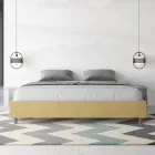 Cama doble de 190x200 cm con funda de microfibra, fabricada en Italia - Athlete Viadurini