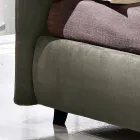 Cama doble con caja de almacenamiento alcanzando un máximo de 160x190 / 200 cm Nina Viadurini