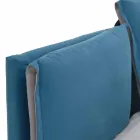 Cama doble con contenedor forrado en tela Made in Italy - Renato Viadurini