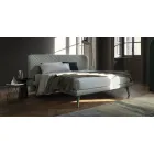 Cama doble, sin contenedor, diseño contemporáneo Corolle by Bolzan Viadurini