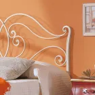 cama de matrimonio de hierro sólido diseño de Allie, fabricado en Italia Viadurini