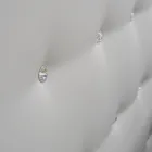 Cama doble de lujo con cofre y Swarovski Made in Italy – Little Heart Viadurini