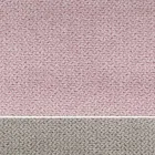 Cama doble tapizada con cómoda en ecopiel o tela - Notre Dame Viadurini