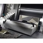 Bed cama tapizado con contenedor de elevación 160x190 / 200cm Mia Viadurini