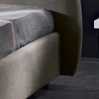 cama doble moderna tapizada con 160x190 contenedor / 200 Reby Viadurini