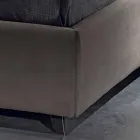 cama doble moderna tapizada con 160x190 contenedor / 200 Reby Viadurini