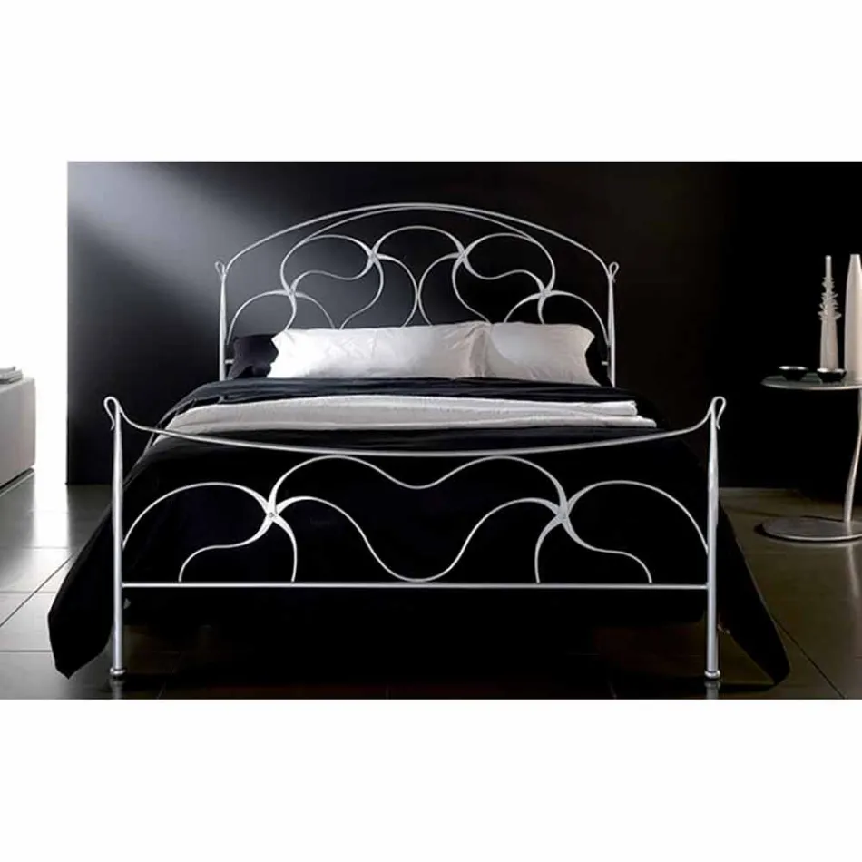 Doble Hierro forjado Cisne Viadurini