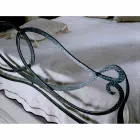 Doble Hierro forjado Orquídea Viadurini