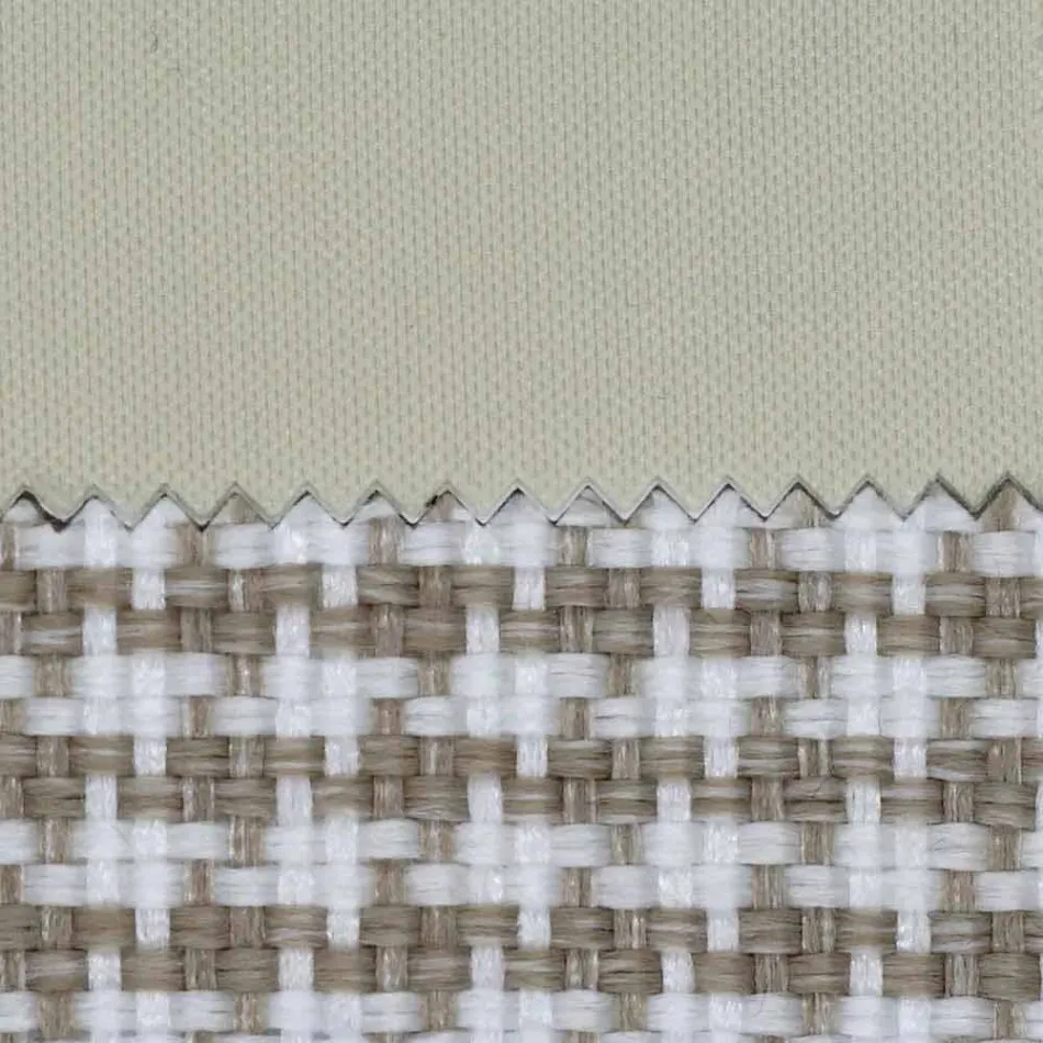 Cama doble de tela con pies metálicos Made in Italy - Glorio Viadurini