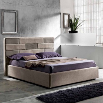 cama doble moderna con caja de almacenamiento 160x190 / 200 cm Gin