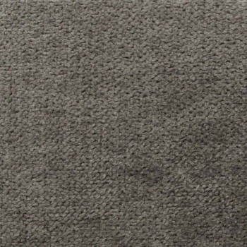 Cama doble tapizada en tela con pies negros Made in Italy - Bandola