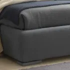 Cama doble sin caja, diseño contemporáneo, Iorca by Bolzan. Viadurini