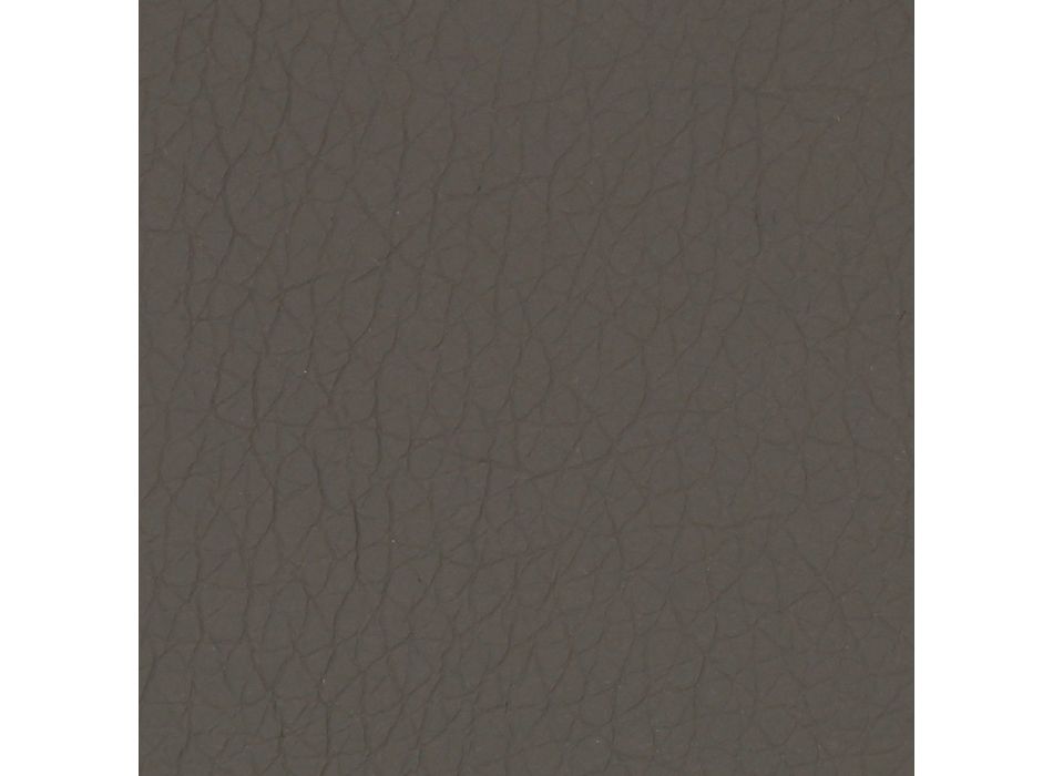 Cama doble redonda de diseño tapizada en piel sintética - Faenza Viadurini