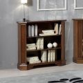 Librería con 3 compartimentos abiertos en madera contrachapada Made in Italy - Epona
