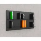 Biblioteca en Hang Skyline 130x70 Mabele Viadurini