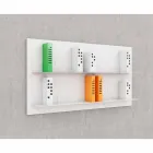 Biblioteca en Hang Skyline 130x70 Mabele Viadurini