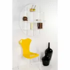 Librería moderna de pared de diseño Gio, hecha en Italia. Viadurini