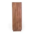 Librería de salón de madera de acacia - Vortice Viadurini