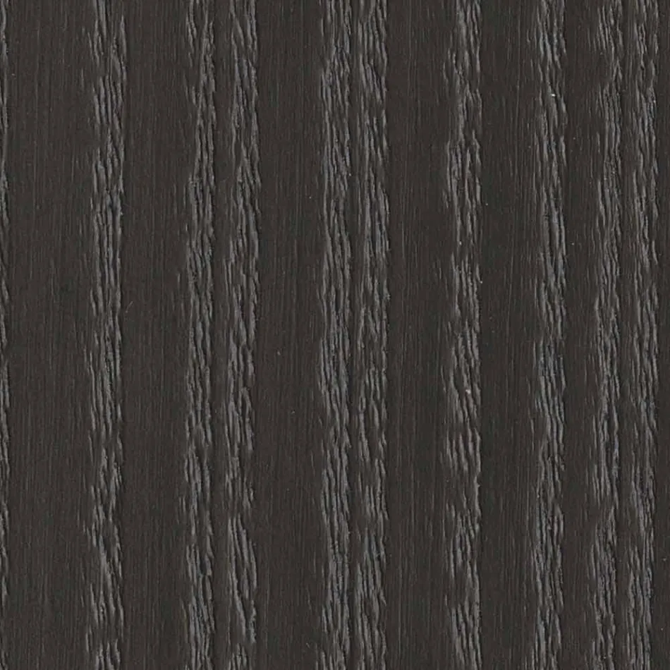 Estantería de diseño de suelo de madera con tapas de gres Made in Italy - Aspide Viadurini