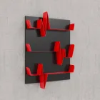 Biblioteca de diseño Battikuore 90x127 (3 estantes) Mabele Viadurini