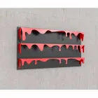 Biblioteca de diseño Kolata 130x70 (3 estantes) Mabele Viadurini