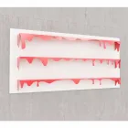 Biblioteca de diseño Kolata 186x86 (3 estantes) Mabele Viadurini