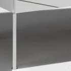 Aparador de 3 puertas en aglomerado de madera pintada - Ariete Viadurini