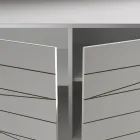 Aparador de 3 puertas en aglomerado de madera pintada - Ariete Viadurini