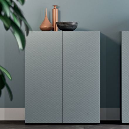 Aparador de sala de estar de madera ecológica de alta calidad Made in Italy - Nazife Viadurini