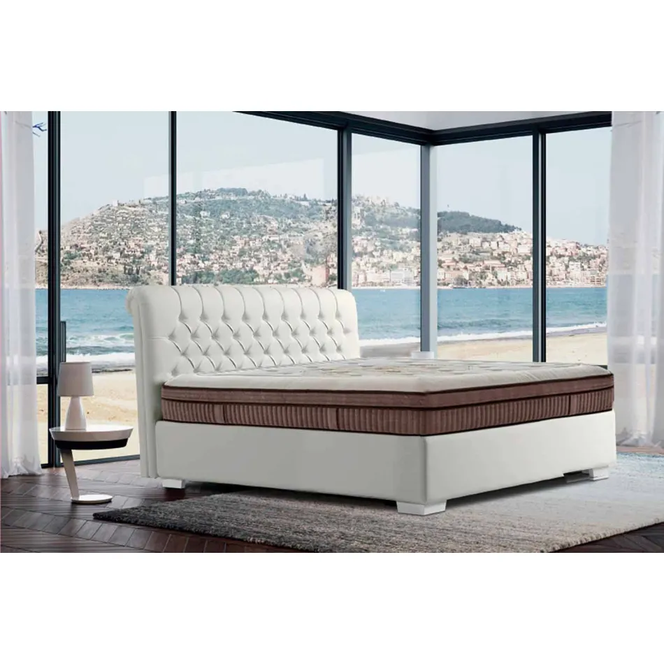 Seven Zone Memory Mattress Double H 25 cm Made in Italy - Versátil Viadurini