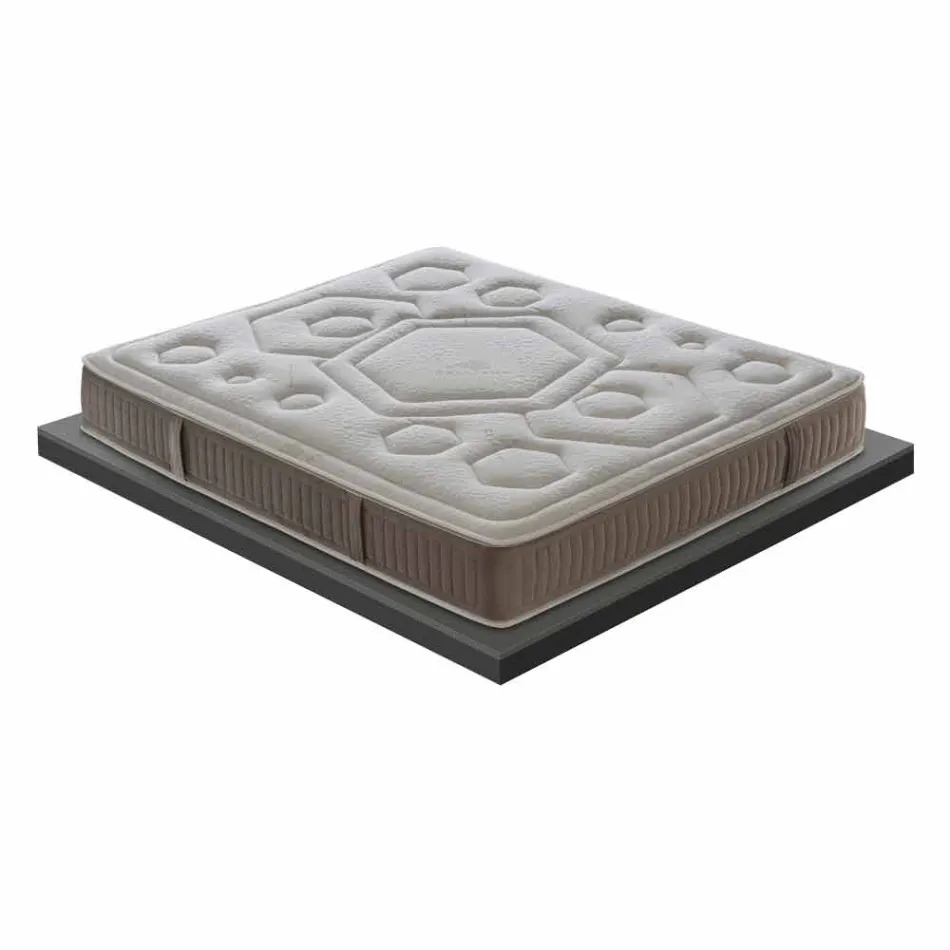 Memory Vitaminic Double Mattress 25 cm de altura Made in Italy - Naranja Viadurini