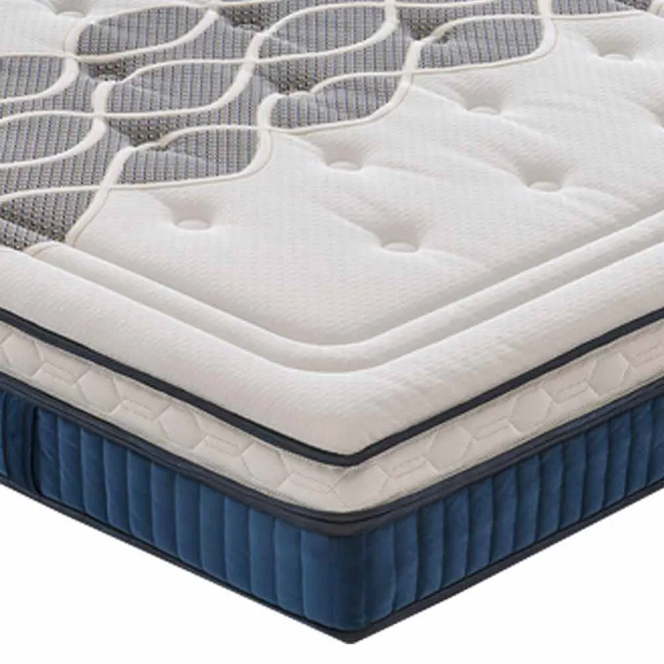 Colchón individual en Memory Aloe Feel con 800 muelles Made in Italy - Grecia Viadurini