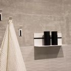 Estante de pared de Corian blanco L 35 o L 60 cm Calidad Made in Italy - Elono Viadurini