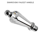 Mezclador de bidé estilo clásico en latón hecho a mano con palanca - Noriana Viadurini