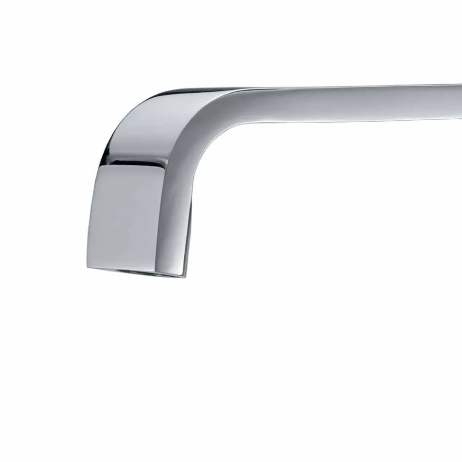 Mezclador con caño regulable para lavabo en latón Made in Italy - Alibi Viadurini