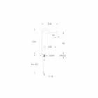 Mezclador de diseño para lavabo en latón Made in Italy - Filipo Viadurini