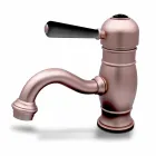 Mezclador de lavabo de latón con diseño cromado o coloreado Made in Italy - Sophie Viadurini