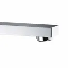 Mezclador de lavabo de baño con caño 170 mm distancia entre ejes Made in Italy - Medida Viadurini