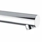 Mezclador de lavabo de baño de latón cromado sin desagüe Made in Italy - Ermia Viadurini