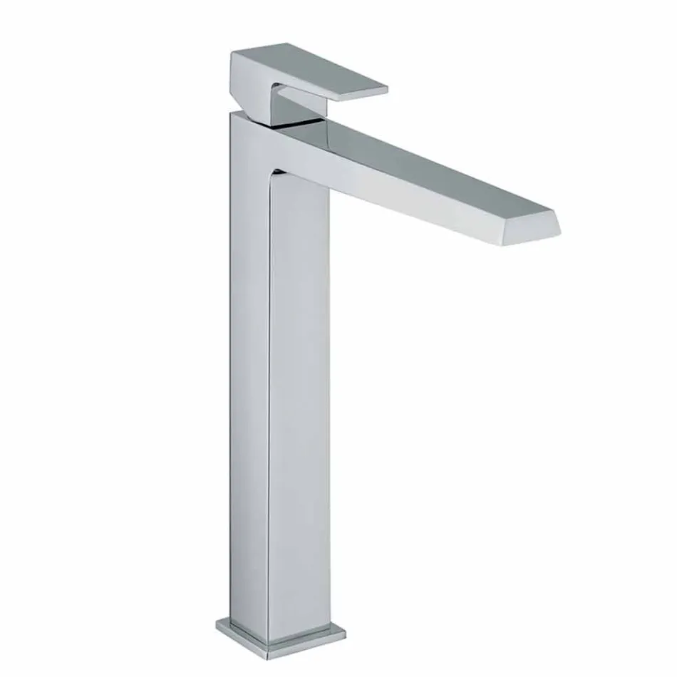 Mezclador de lavabo extendido para baño H 268 mm sin desagüe Made in Italy - Galla Viadurini