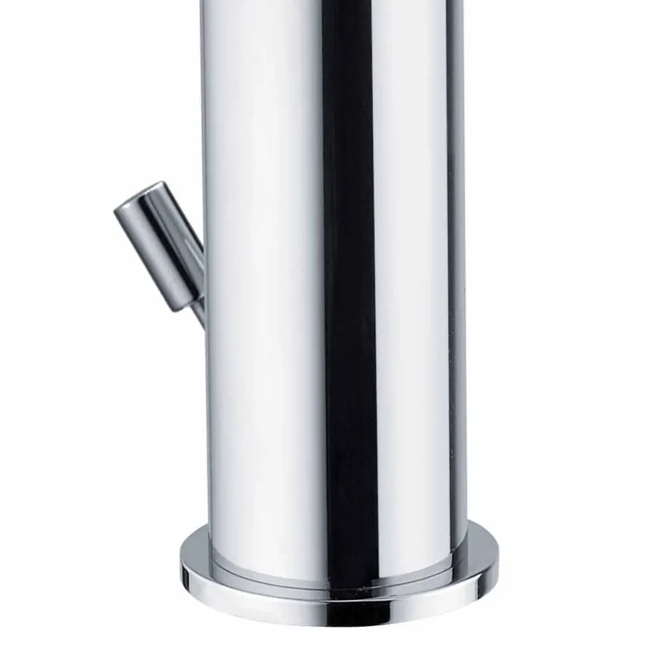 Mezclador de lavabo con caño 200 mm Distancia al centro en latón Made in Italy - Liro Viadurini