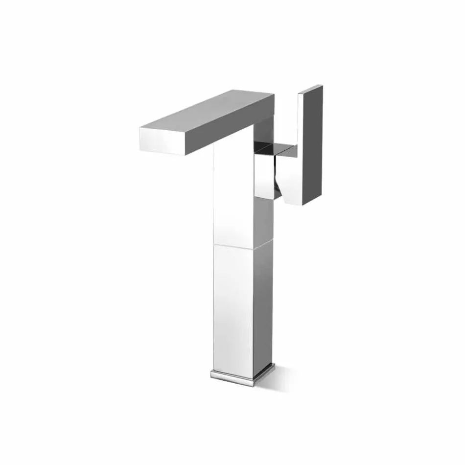 Mezclador de lavabo de baño con palanca lateral Made in Italy - Panela Viadurini