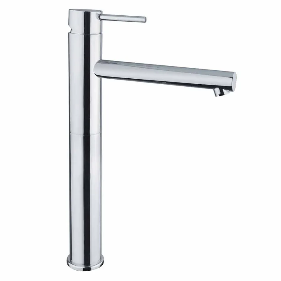 Mezclador de lavabo extendido de latón sin desagüe Made in Italy - Ermia Viadurini