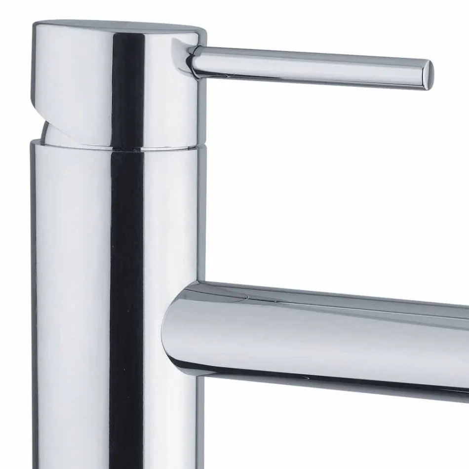 Mezclador de lavabo extendido de latón sin desagüe Made in Italy - Ermia Viadurini